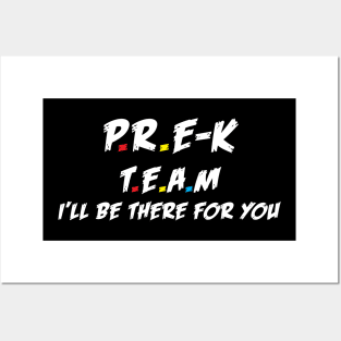 pre-k team Posters and Art